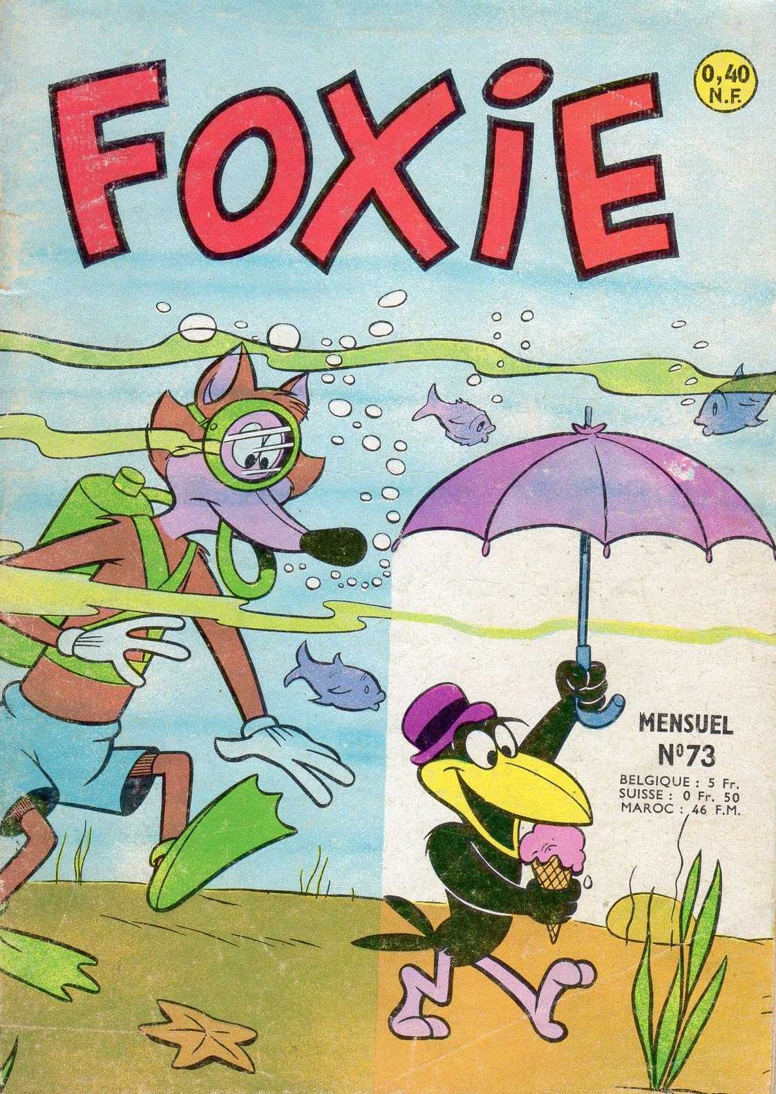 Scan de la Couverture Foxie n 73